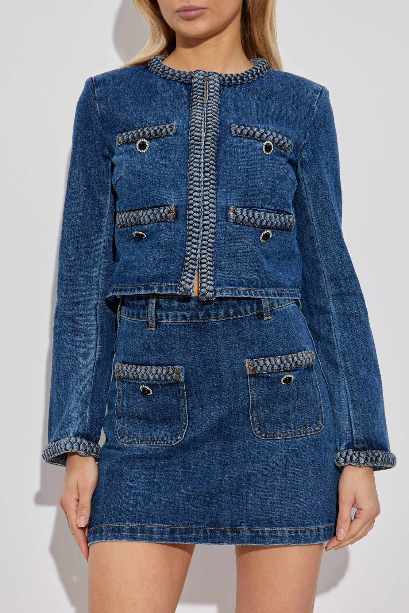 Self-Portrait Denim jacket | Women's Clothing | Vitkac